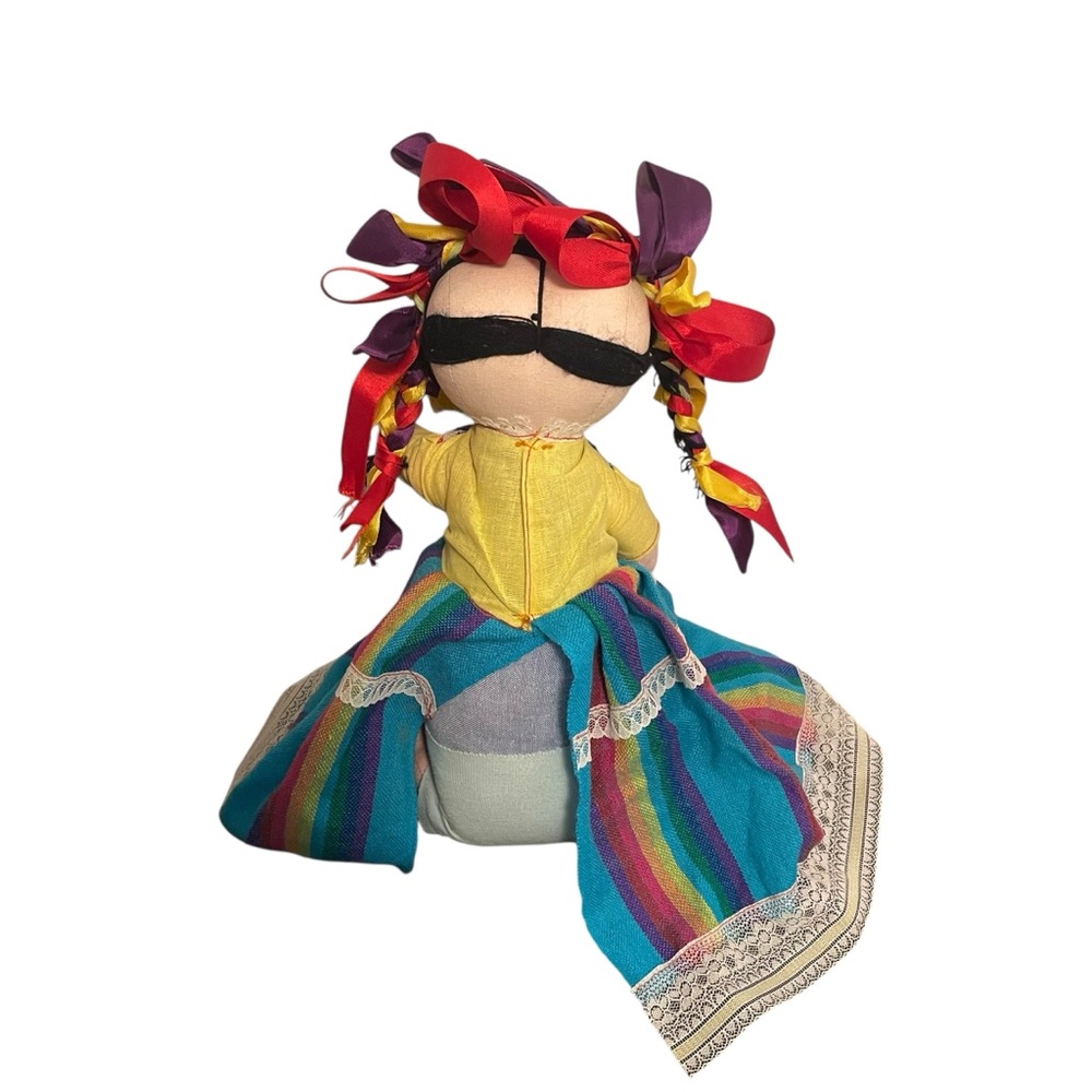 Mexican Lele Maria Rag Doll Handcrafted Folk Art - Picture 3 of 5